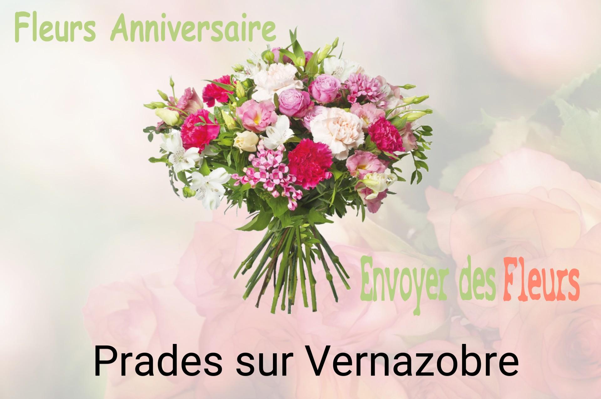 Bouquet de fleurs d’anniversaire livré à Prades-sur-Vernazobre