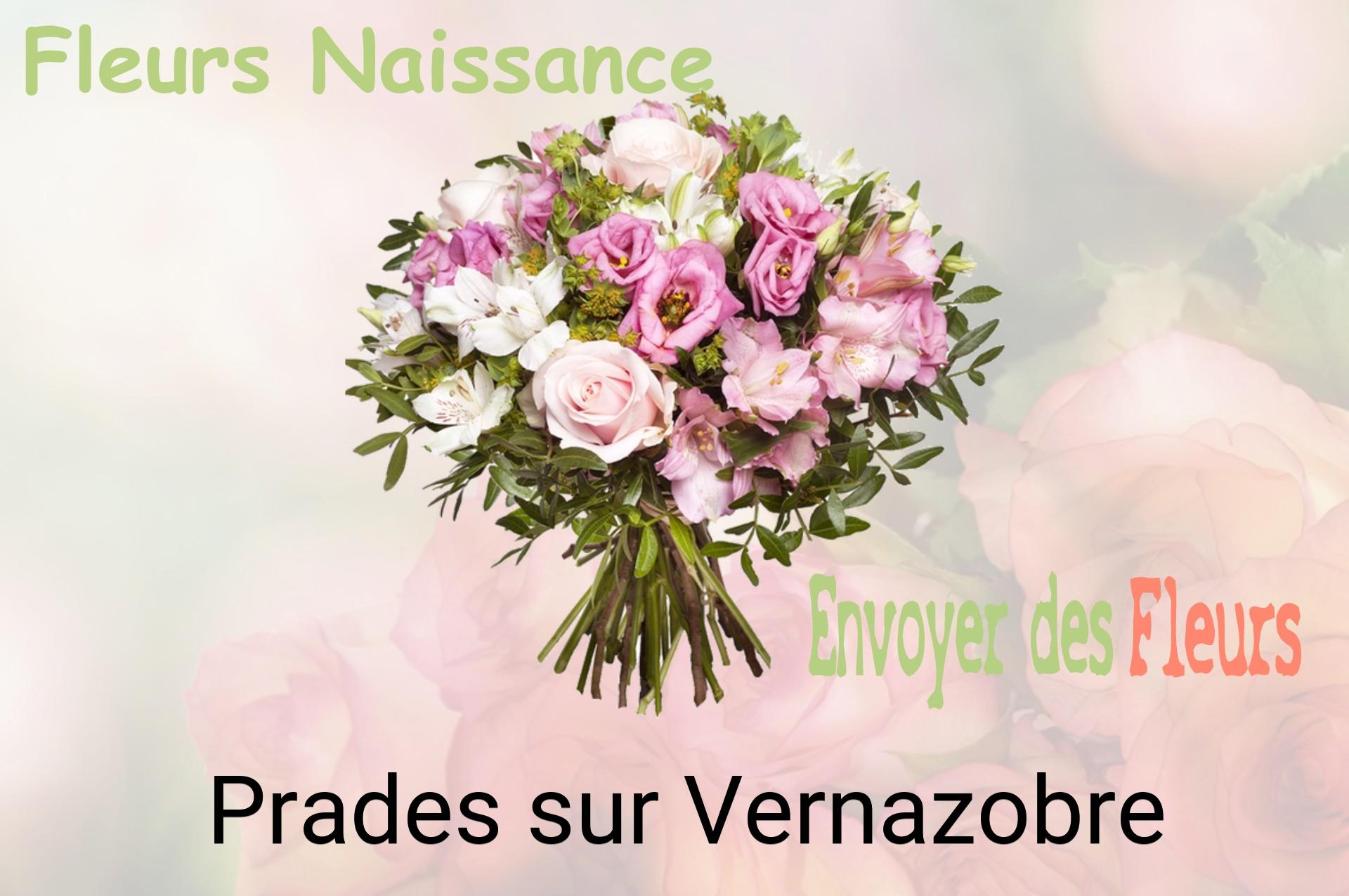 Bouquet de fleurs de naissance livré à Prades-sur-Vernazobre